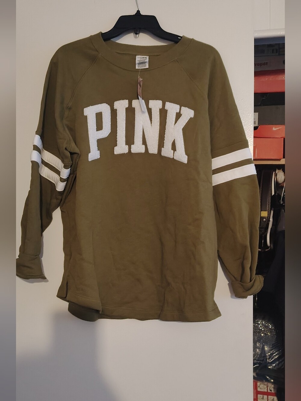 PINK Victoria's Secret Olive Green